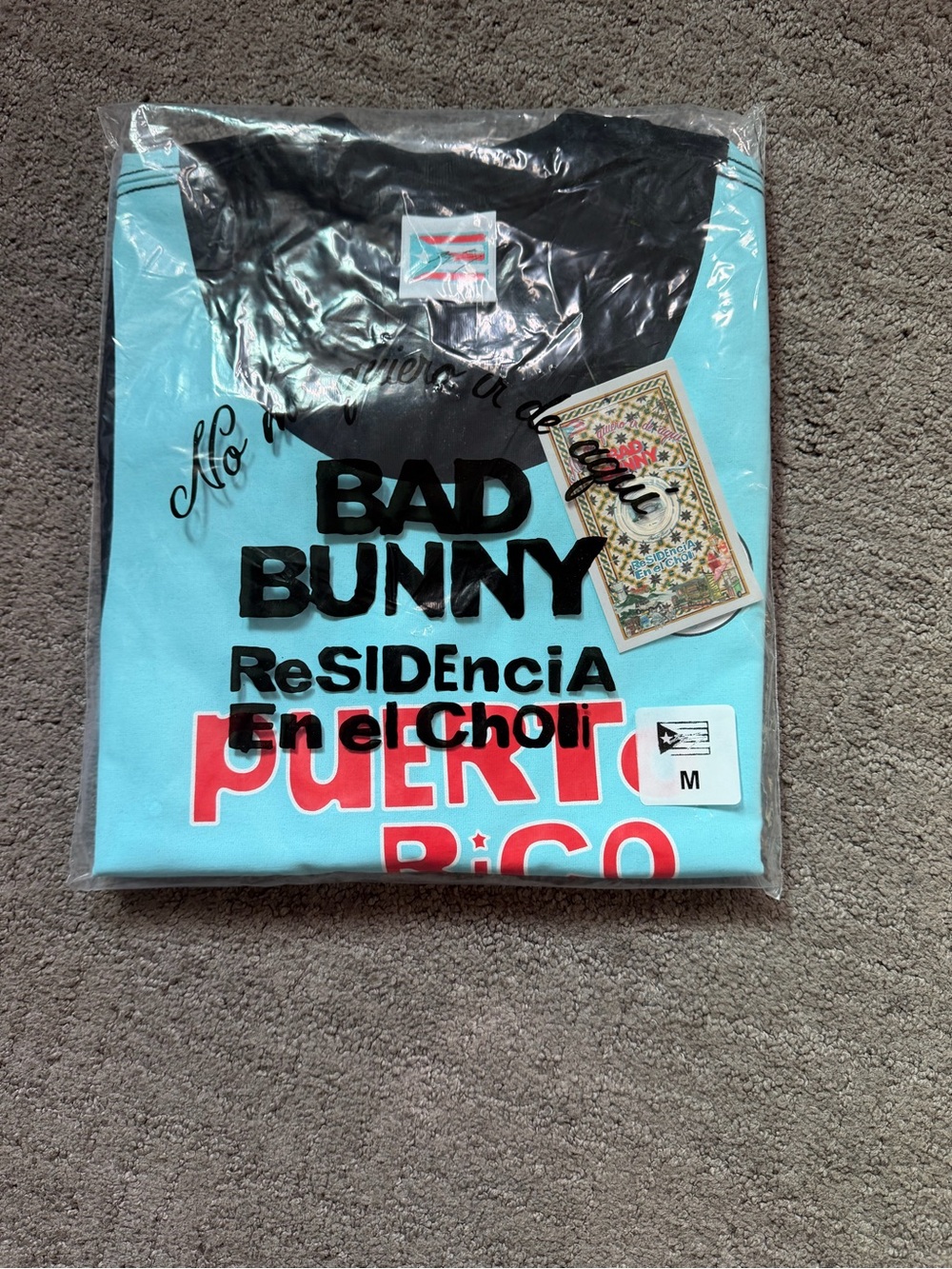 Bad Bunny Puerto Rico Basketball Shirt (Sold out & Discontinued) - Picture 3 of 4